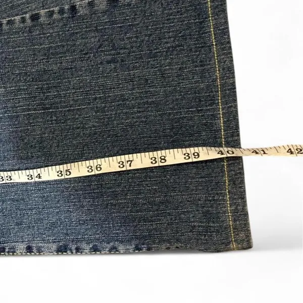 Vintage Y2K GUESS Jeans Women's‎ 27 Low Rise Flare Bootcut - Image 7