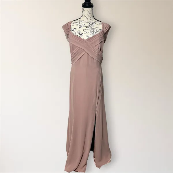 Baltic‎ Born Opal Sweetheart Gown 1X Mauve Pink Formal Wedding Guest Maxi Dress - Image 2