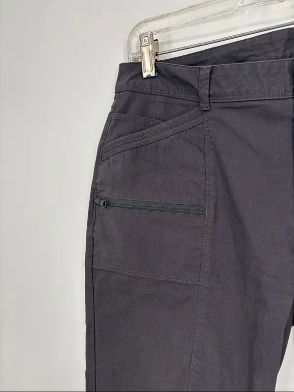 Mountain HardWear Ankle Outdoor Hiking Pants Women’s Size 6 in Charcoal Gray - Image 2