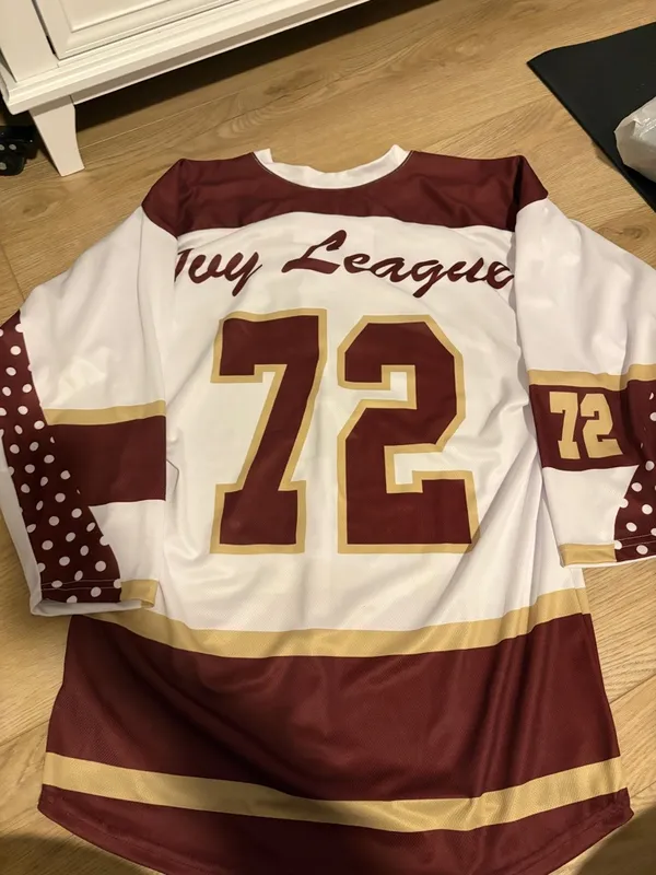 Alpha Phi Hockey Jersey White Size M - Image 4