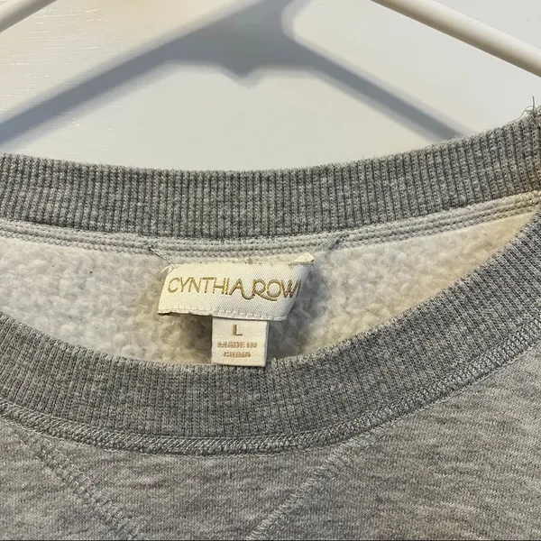 Text Me When You Get Home Grey Crewneck - Image 6