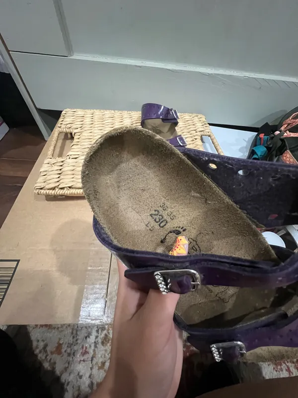 Birkenstock Birki’s purple sandal size 6 - Image 3