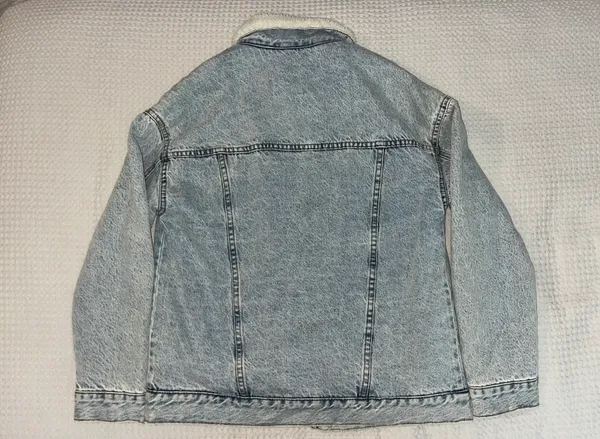PacSun Fleece Lined Jean Jacket - Image 3