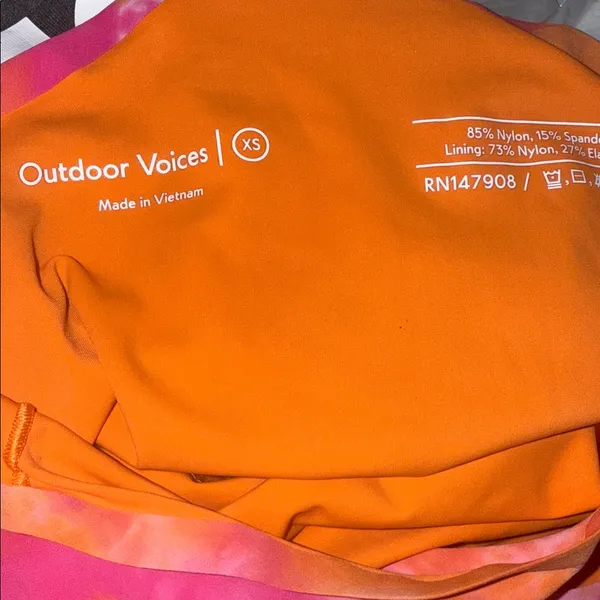 Outdoor Voices Exercise Dress Tie The Built-in Shorts Xs - Image 4