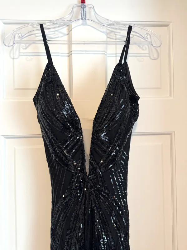 Prom Dress Jovani Black  - Image 4