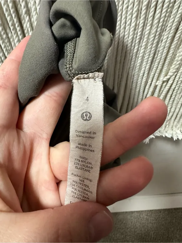 lululemon athletica Olive Green High-Rise Leggings - Image 4