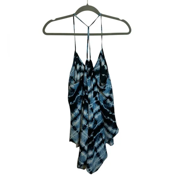 ASOS Tie Dye Handkerchief Flowy Top - Image 2