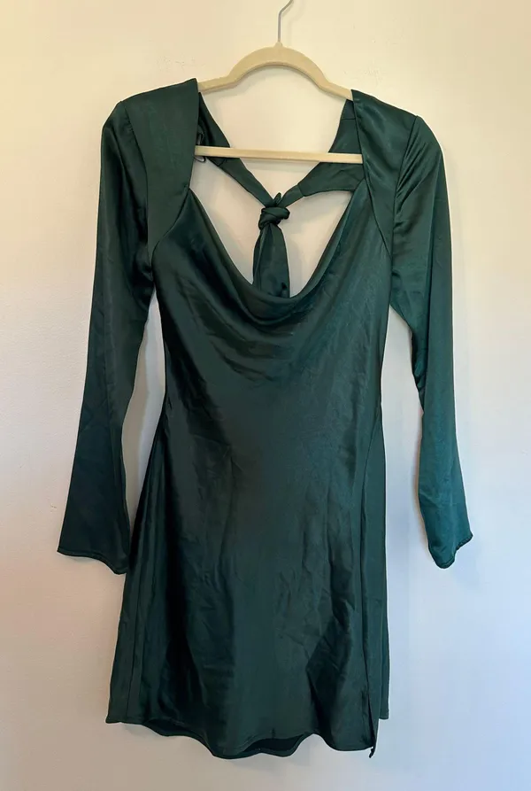 Selfie Leslie Champs Elysees Open Back Mini Dress - Image 4