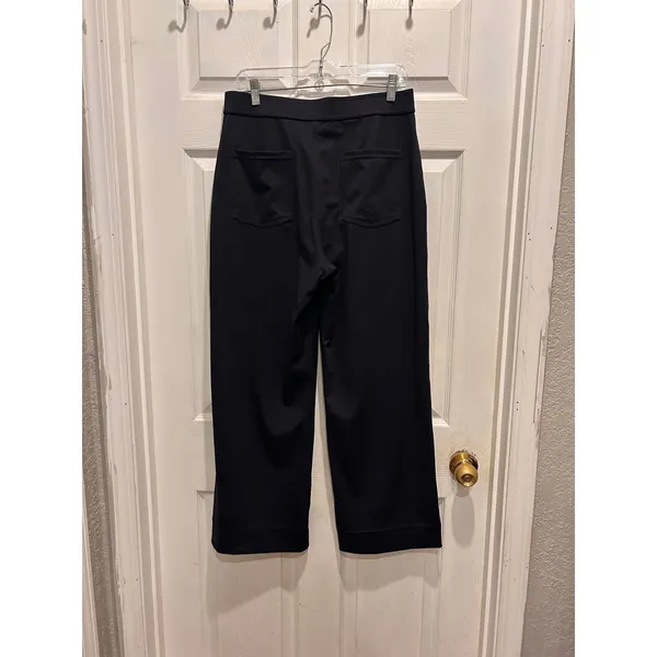 Halara Women's Day‎ Stretch High Waisted Pants Sz L Petite Black Pockets Stretch - Image 6