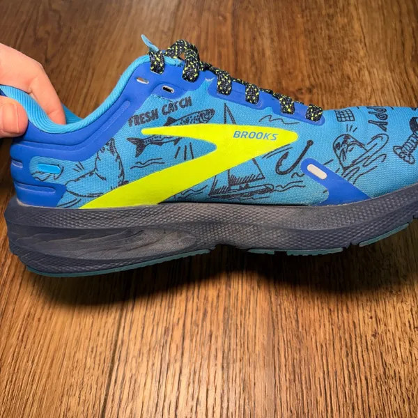 Brooks Launch 9 Boston Run Happy Blue Lobster Running Shoes 1203731B458 Womens 7 - Image 13