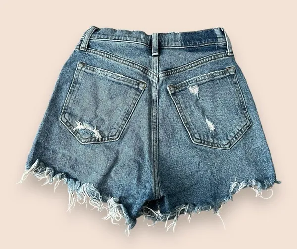 EUC high waisted denim curve love mom shorts - Image 2