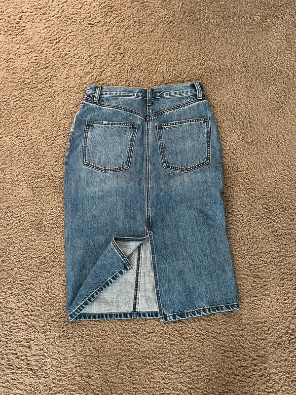 Stetson Denim Skirt Long - Image 2