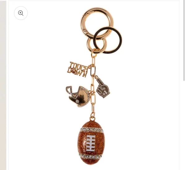 Football Charm Keychain / Bag Charm - Image 2