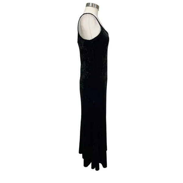 New York Company‎ Y2K Whimsigoth Gothic Vamp Stretch Maxi Dress Size M - Image 3