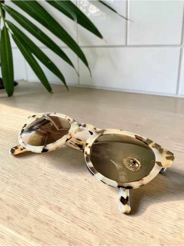 Ace & Tate Byron Large Space Oddity Tortoiseshell Eyeglass Frames 48□22 140 RX - Image 9