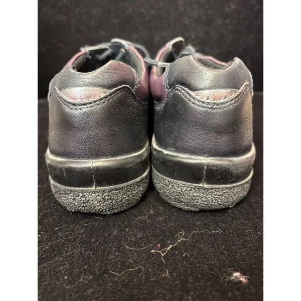 Hotter Comfort Concept Black Plum Leather Lace Up Walking Shoes Made in England - Image 3