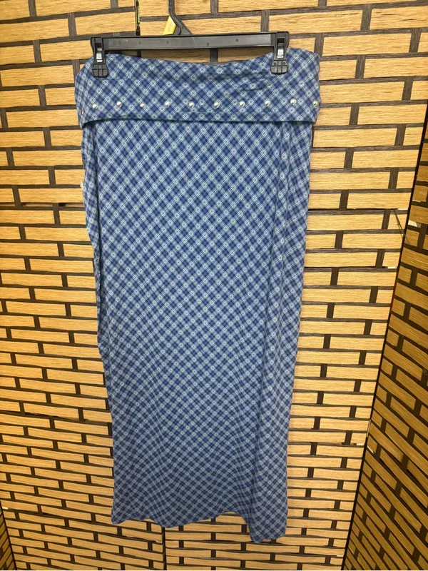 No boundaries blue maxi skirt size large - Image 3