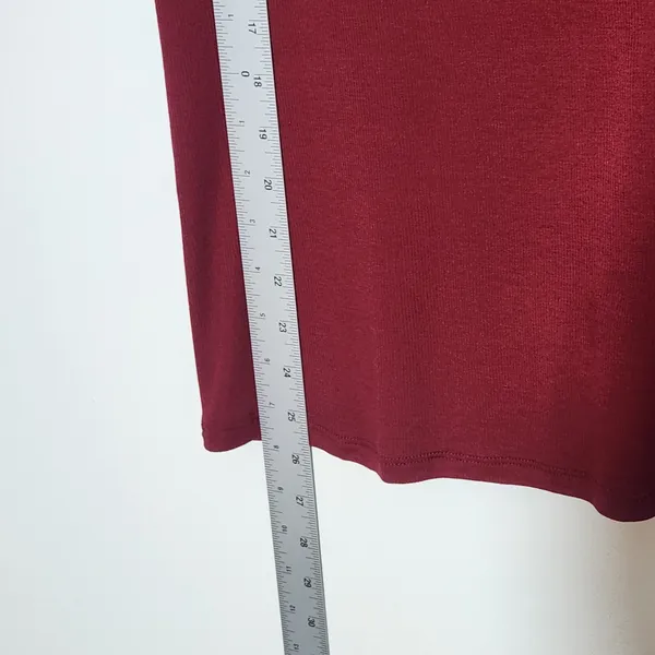 Fabletics Cranberry Red Turtleneck Size Large NWT - Image 7