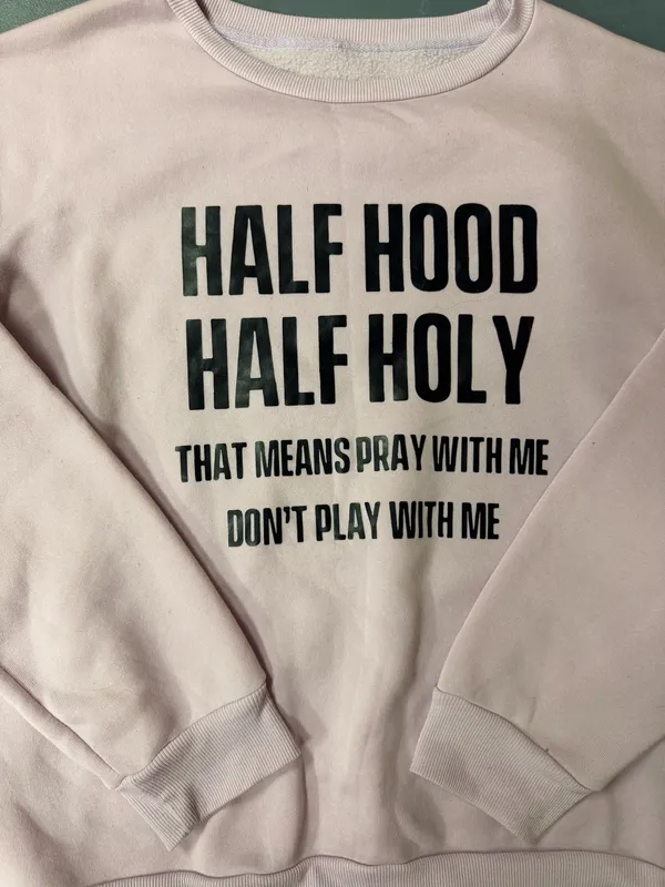 Baby pink sweatshirt - Image 2