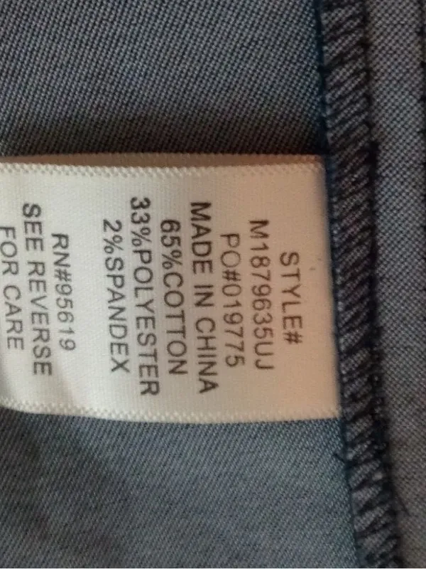 Uniform JPR M Bolero Denim Dark Blue Ruffle Waist Jacket - Image 4