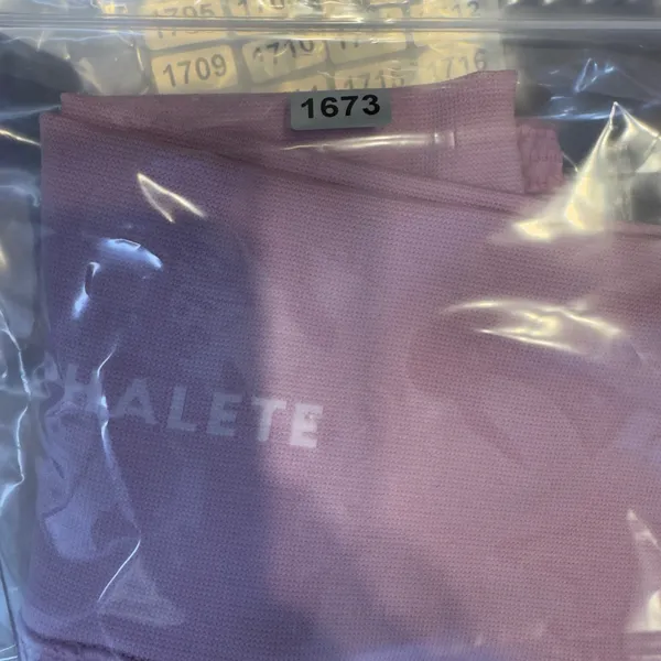 1673 | NWOT Alphalete Athletics Seamless‎ High Waist Yoga Leggings Pink Womens S - Image 8