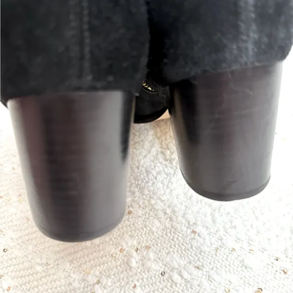 Jack Rogers Black Suede Ankle Boots - Image 5