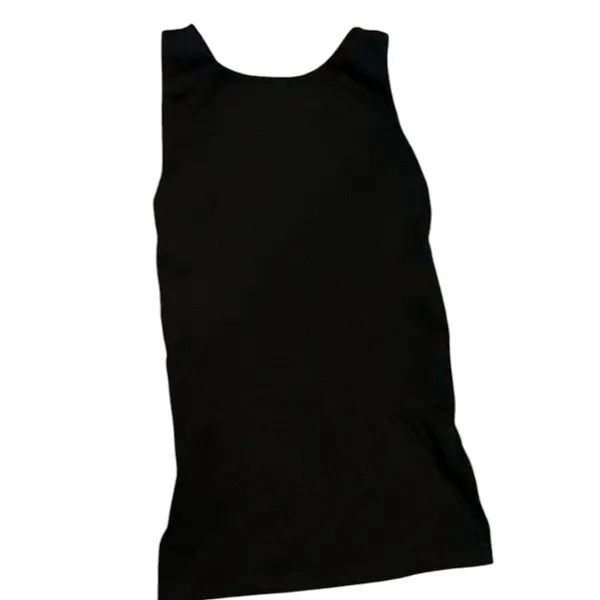 Skinnygirl Smoothers Shapers Black Minimalist Tank Top M - Image 3