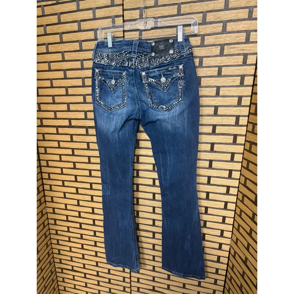 Miss Me Mid Rise‎ Bootcut Jeans Size 26 - Image 2