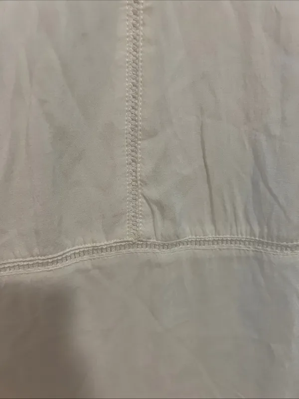lovestitch White Eyelet Hem Maxi Slip - Image 3