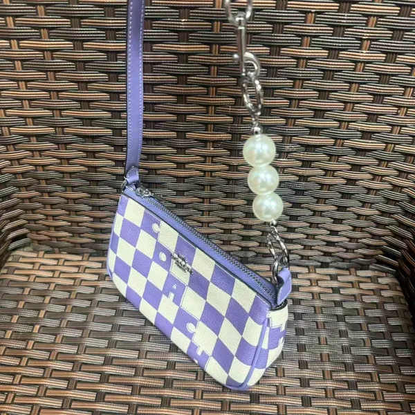 NWT Coach Nolita 19 With Checkerboard Print CR394 - Image 2