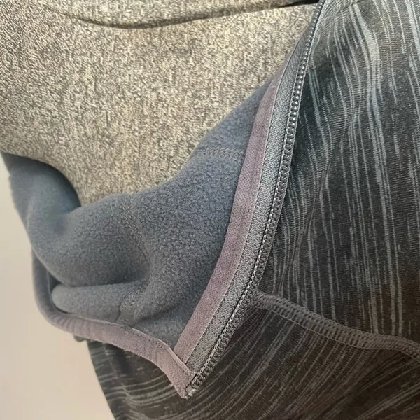 L.L.‎ Bean Charcoal Ski Jacket with Hood and Textured Fabric - Image 4