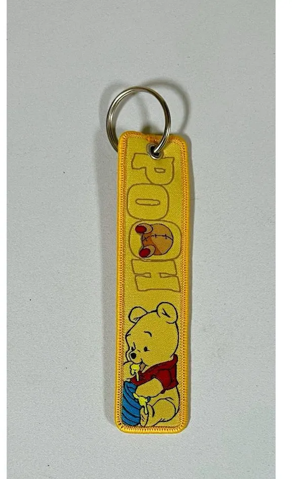 Yellow Winnie the Pooh Bear Lanyard Keychain 🎈✨ - Image 3