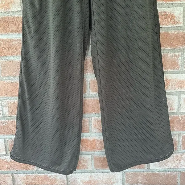 Offline Aerie Wide Leg Sweatpants Built In Shorts Women’s XS Gray Perforated - Image 3