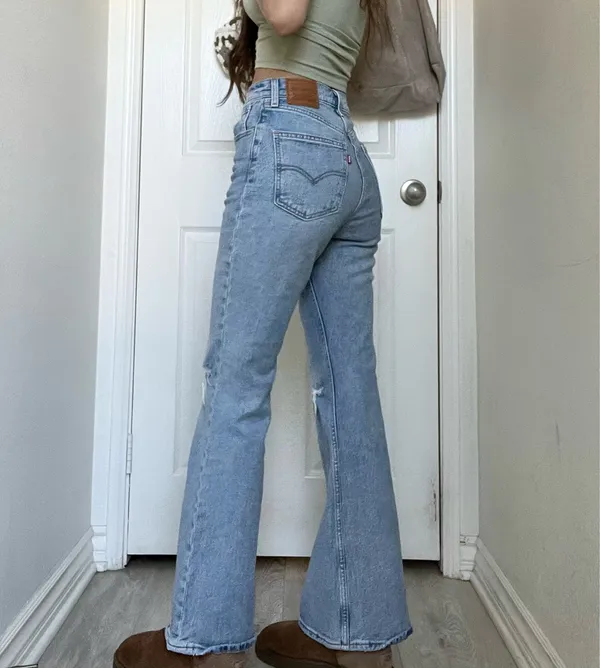 70s High Flare Levi’s Jeans - Image 7