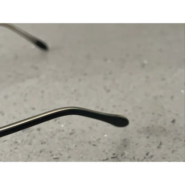 Nine West Eyeglasses Frames ONLY 48-17 130 Glasses P9U Black full rim round - Image 5