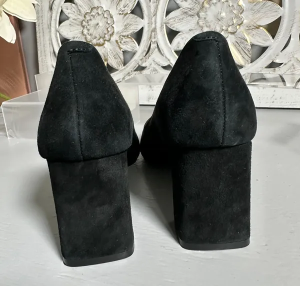 Womens Lend Suede Dressy Heels - Image 7