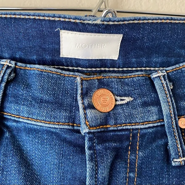 Anthropologie Mother‎ the charmer jeans sz 24 - Image 7