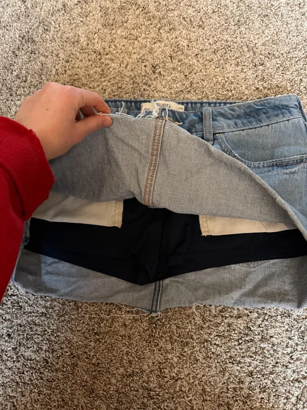 Hollister Skirt Denim - Image 2