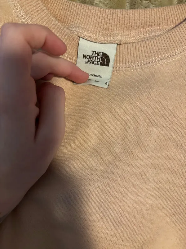 Pink The North Face Sweatshirt Women’s - Image 3