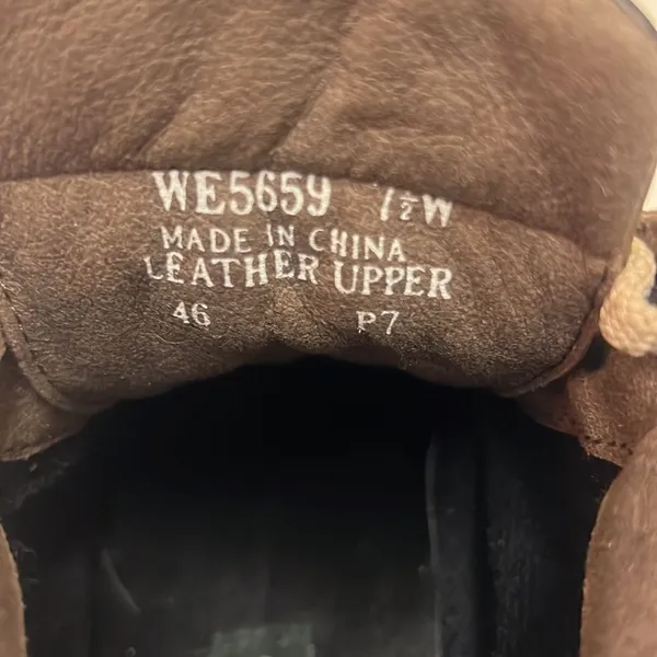 Rockport brown suede ankle Hiking Boots Sz 7.5 Fisherman Core D20‎ - Image 10