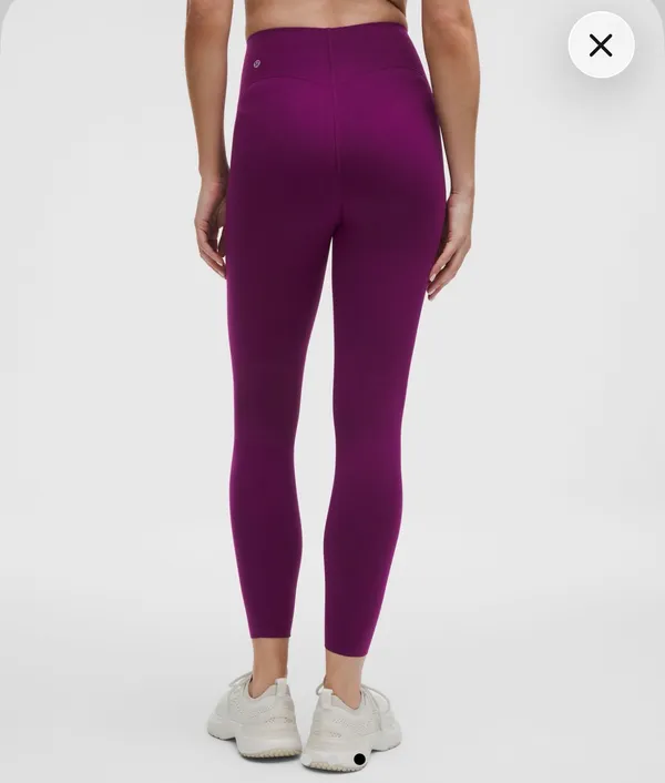 NWT Lululemon Glow Up SHR Tight 25” Leggings | Size 2 | Deep Luxe Purple - Image 8