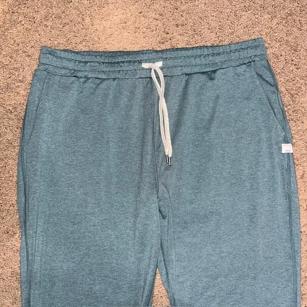 VUORI Performance‎ DreamKnit Jogger Heathered Teal XL - Image 3