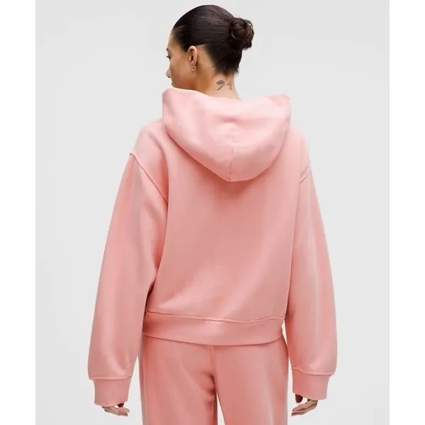 Lululemon W Steady State Oversized Hoodie TROS Tea Rose NWT Size Medium - Image 3