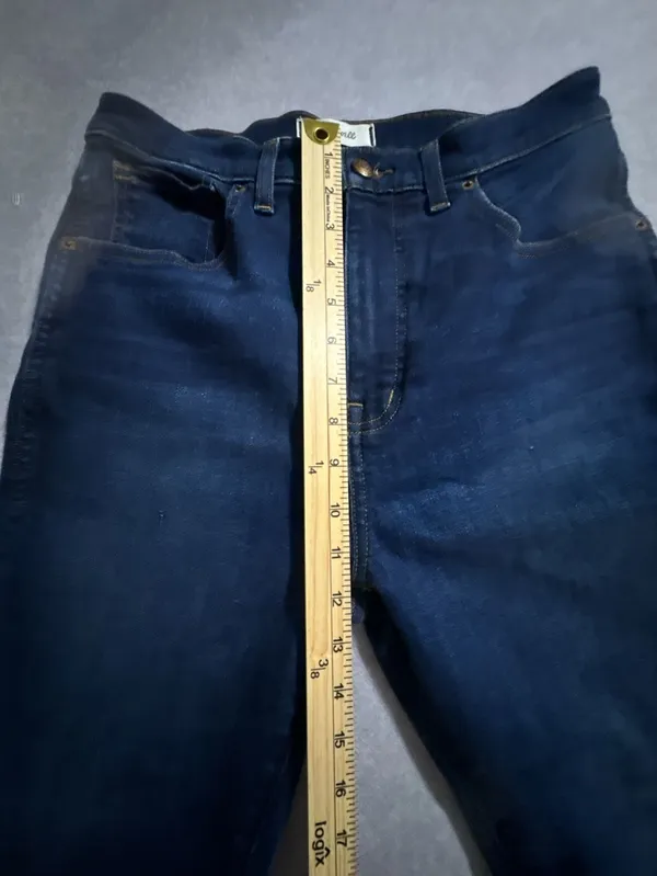 Madewell The Pencil Jean Women's Size 29 Dark Wash Skinny Jeans - Image 6