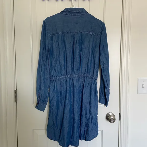 NWOT | American Eagle‎ women’s denim button-front dress — medium - Image 5