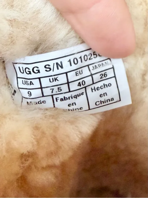 UGG CHESTNUT TAN SUEDE LEATHER & SHEEPSKIN S/N 1010258 Klea Mid-calf BOOTS Sz 9 - Image 9