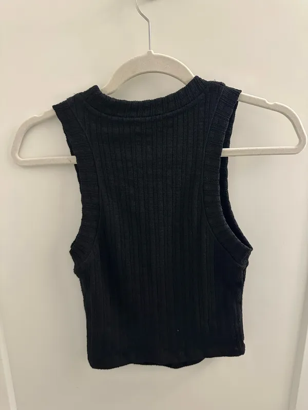 ZARA Tank Top Black - Image 3