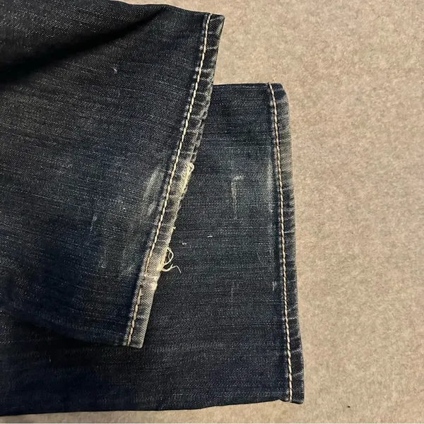 KUT from the Kloth Womens Boot Cut Denim Jeans size 12 Dark Wash KP643MA2 - Image 7