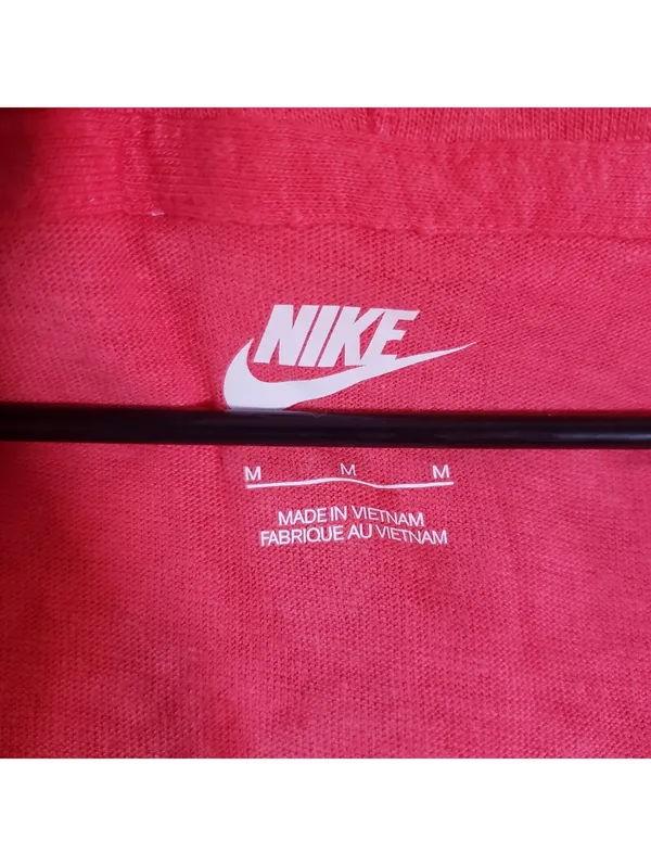 Nike Women's Pink Full Zip Hoodie Jacket Hooded Pockets Drawstring M 651503-685 - Image 4