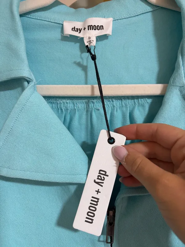 Day + Moon Blue Romper - Image 5
